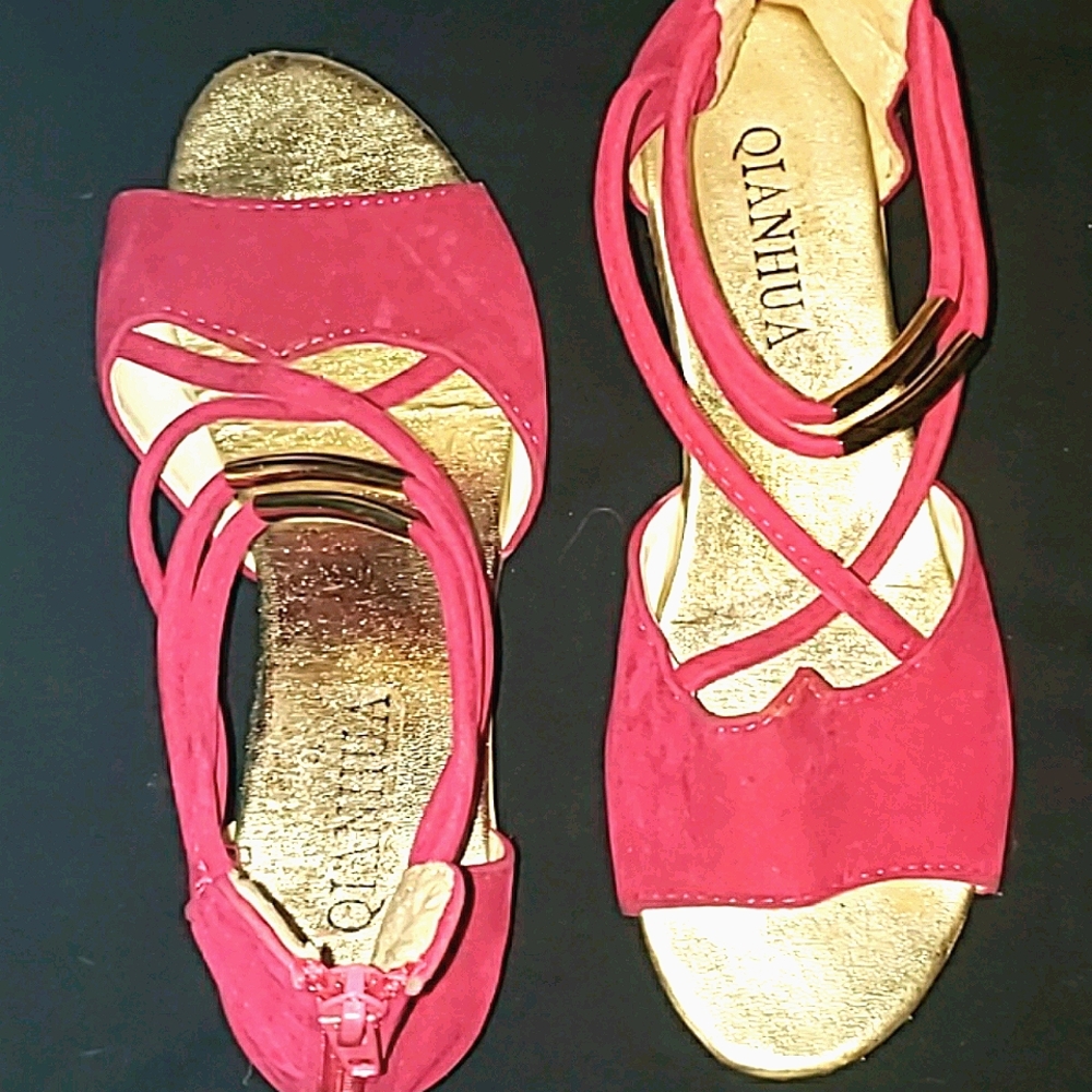 Pink Qianhua Flats